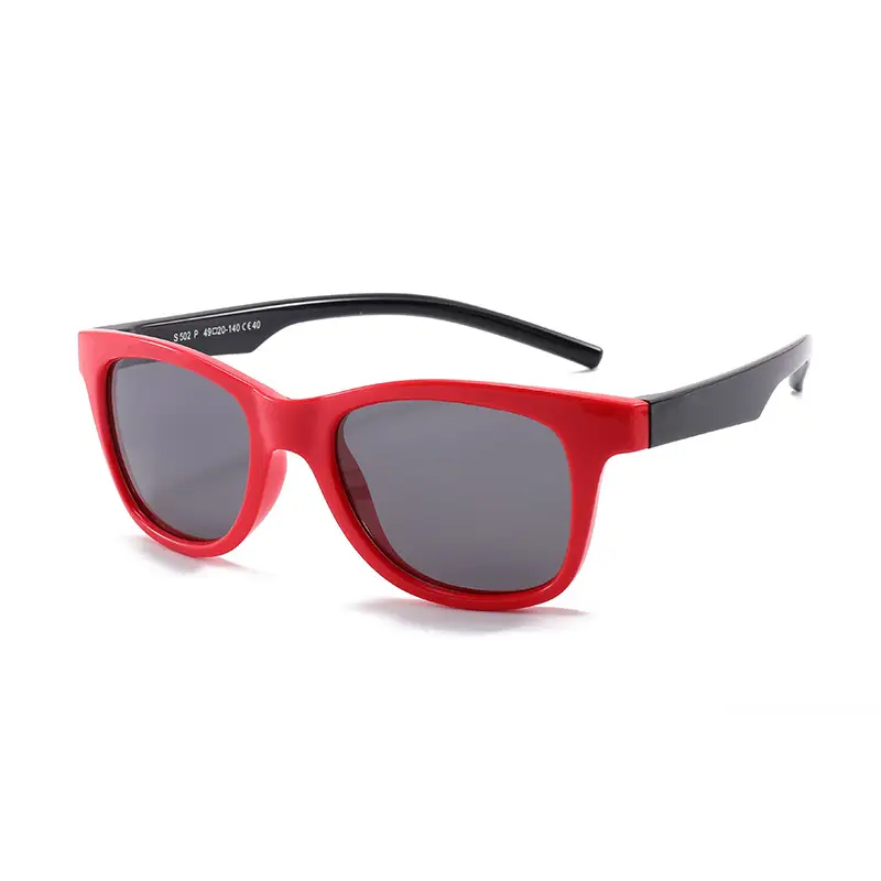 Teen Sunglasses Square Polarized Black