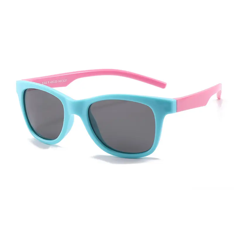 Teen Sunglasses Square Polarized Black
