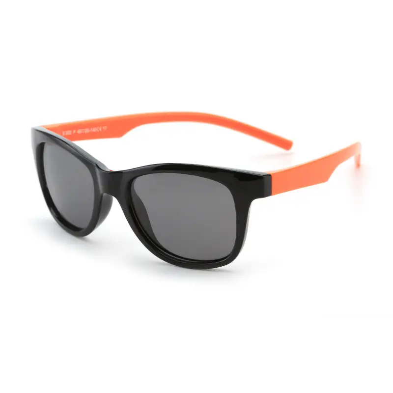 Teen Sunglasses Square Polarized Black