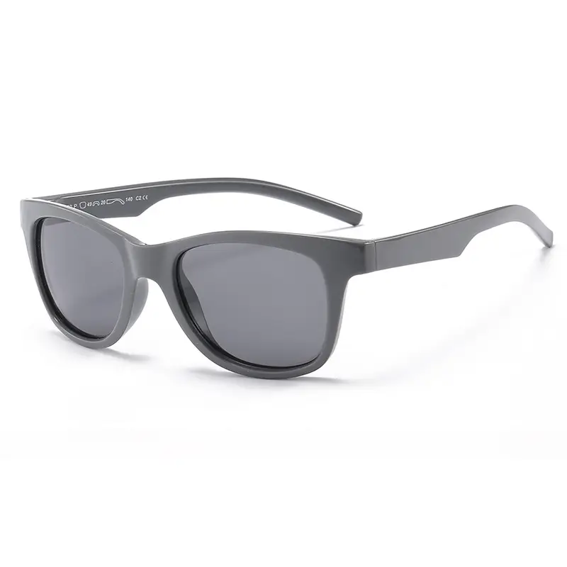 Teen Sunglasses Square Polarized Black