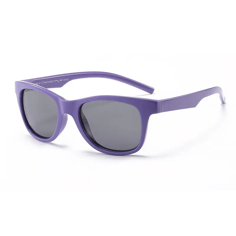 Teen Sunglasses Square Polarized Black