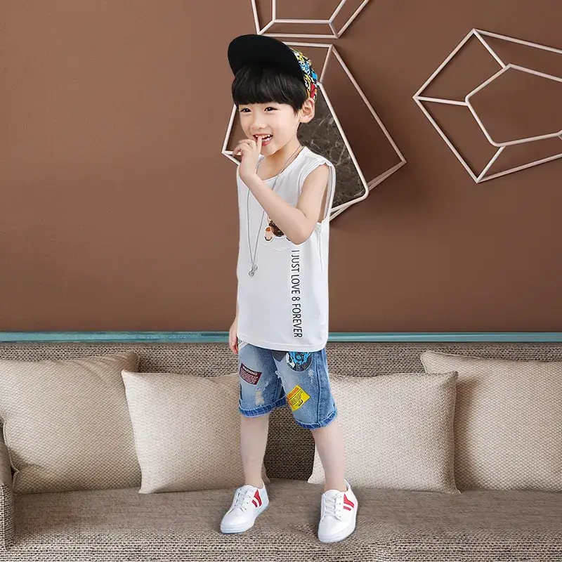 Boys Denim Shorts 2025 Spring Korean Style - Image 4
