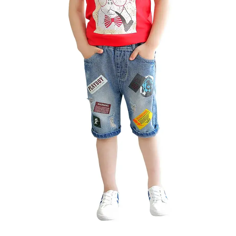 Boys Denim Shorts 2025 Spring Korean Style - Image 6