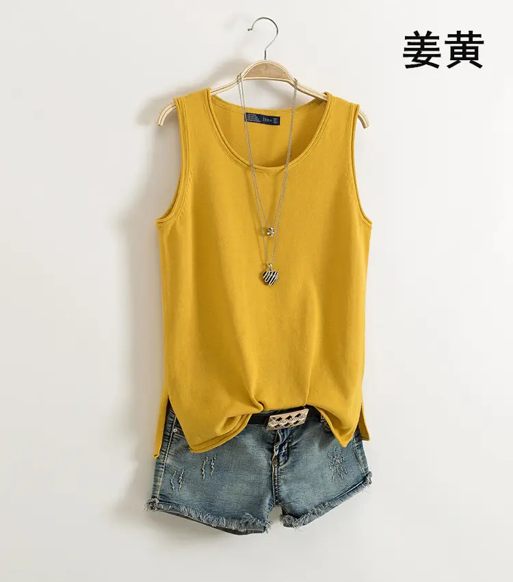 Women Sleeveless Cotton Camisole Summer Wear Large - Image 5