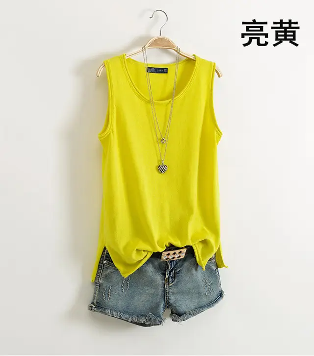 Women Sleeveless Cotton Camisole Summer Wear Large - Image 10