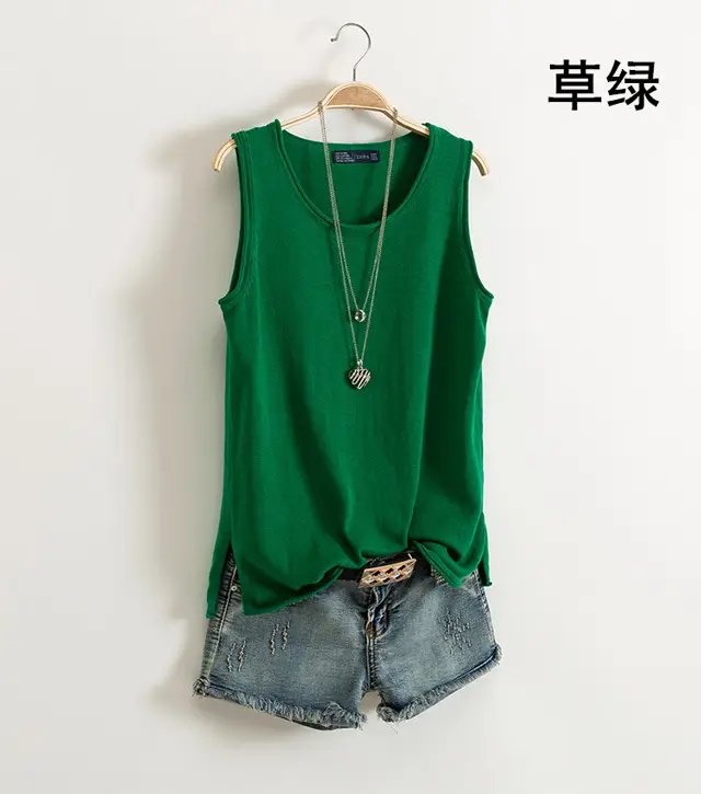 Women Sleeveless Cotton Camisole Summer Wear Large - Image 11