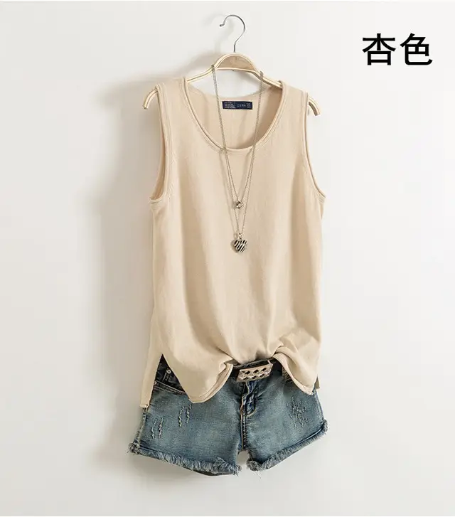 Women Sleeveless Cotton Camisole Summer Wear Large - Image 13