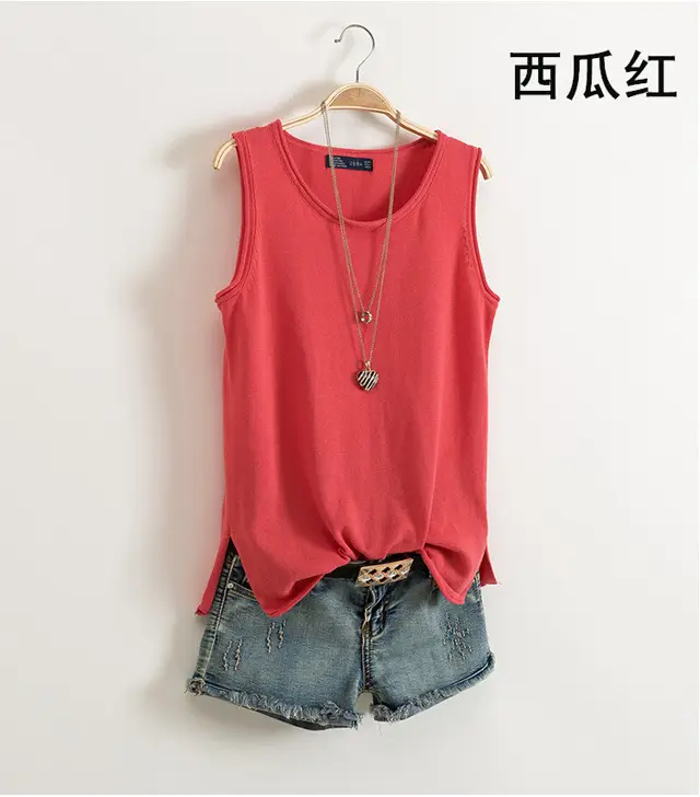 Women Sleeveless Cotton Camisole Summer Wear Large - Image 6