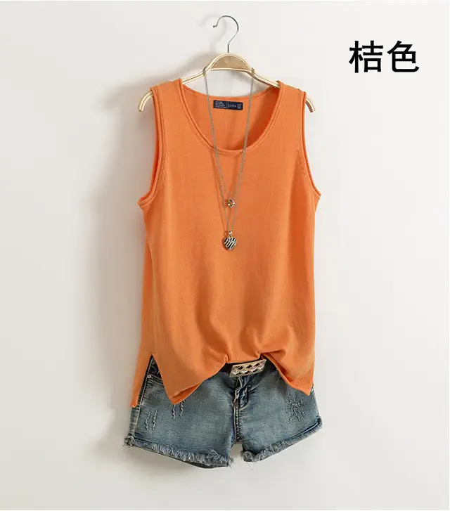 Women Sleeveless Cotton Camisole Summer Wear Large - Image 7