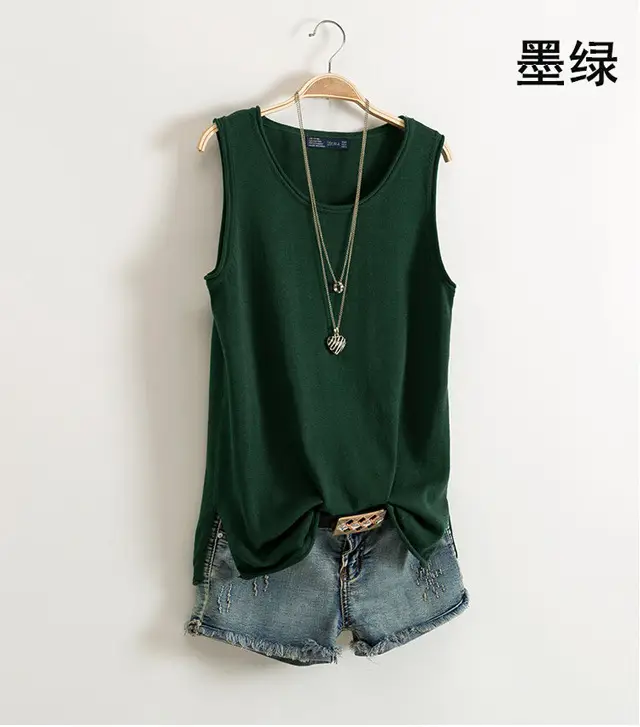 Women Sleeveless Cotton Camisole Summer Wear Large - Image 8