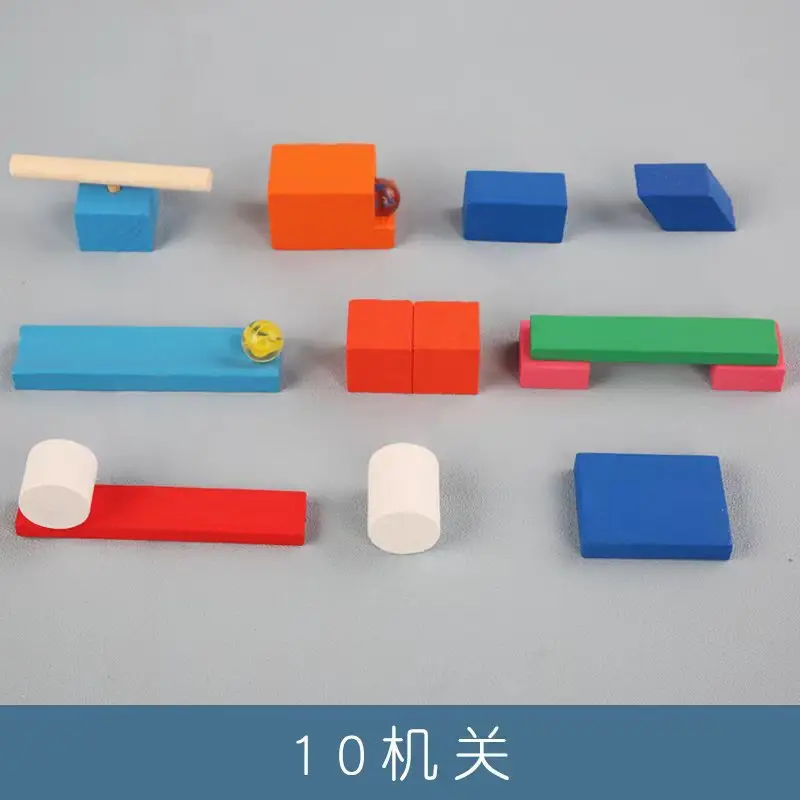 Blue Domino Building Blocks 120 Pcs Educational Toy - Image 9