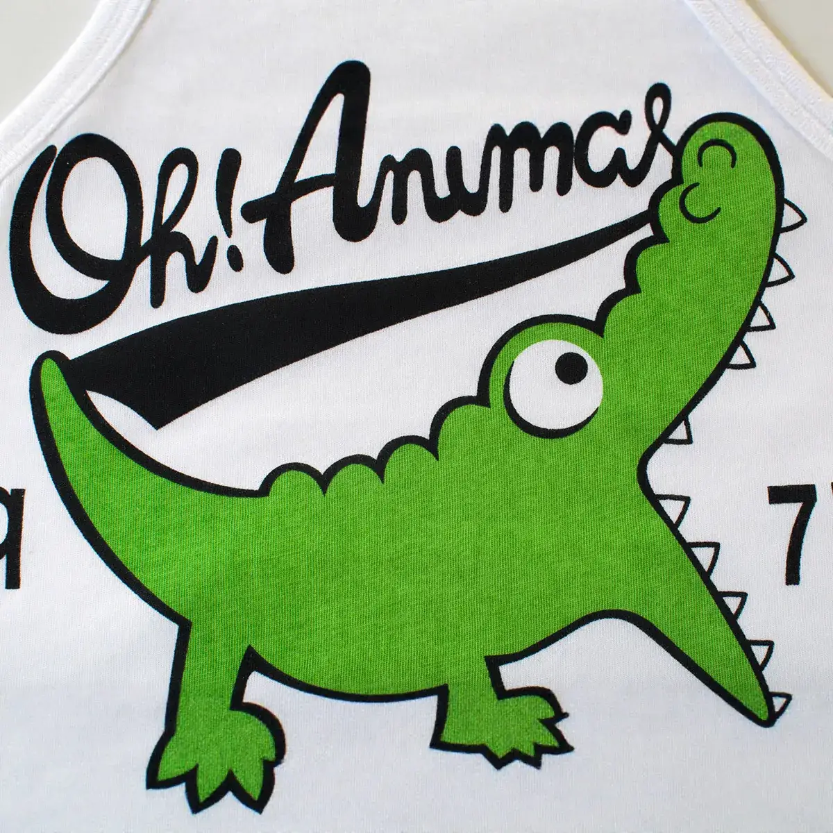 2024 Green Crouse Sleeveless Vest for Boys Pure Cotton - Image 5