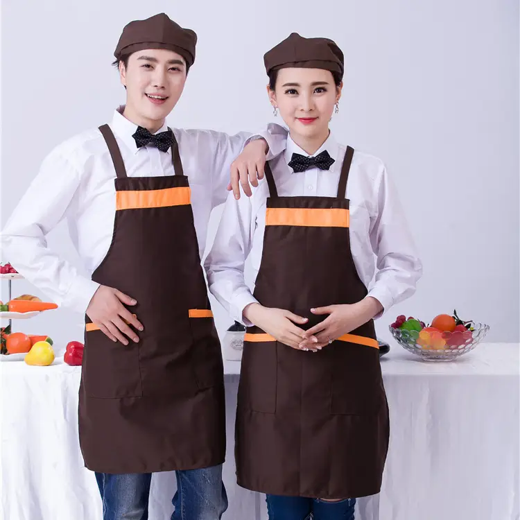 Factory Wholesale Anti-Fouling Work Aprons for Waiters & Staff - Image 8