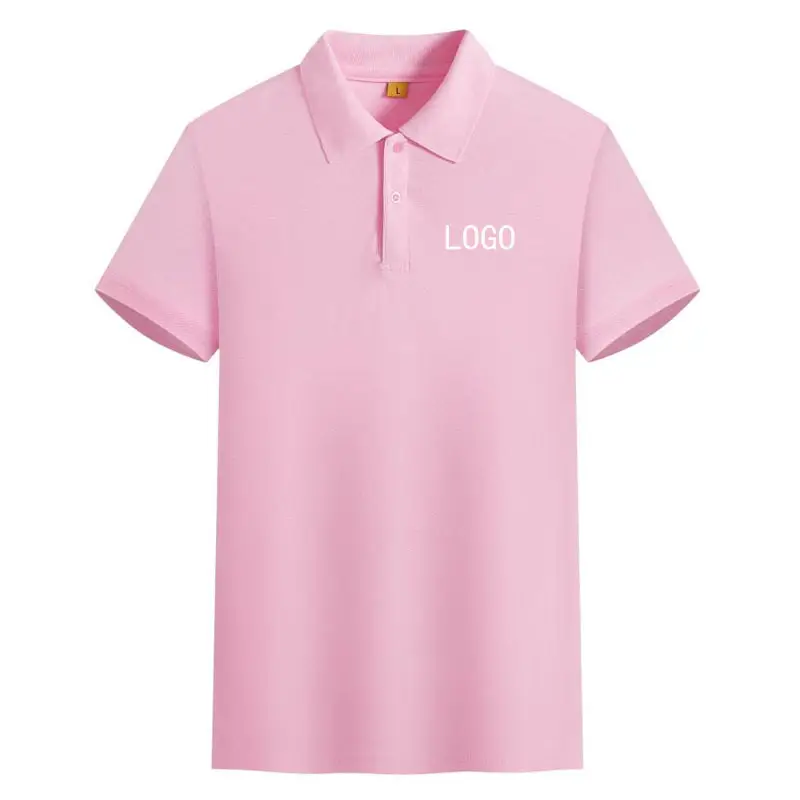 Men Light Blue Polo Shirt with Logo Print - Image 18