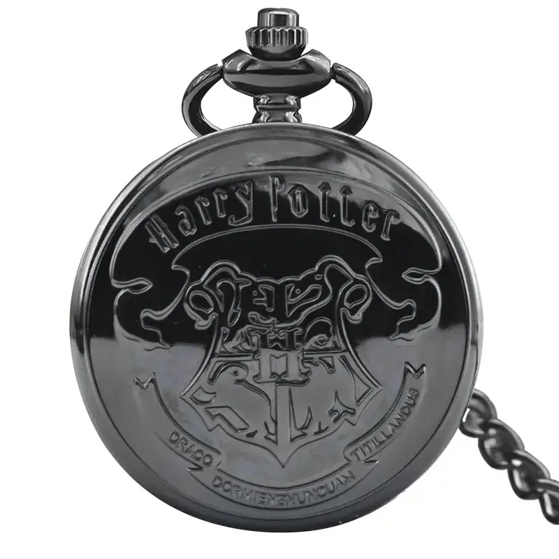 Vintage Bronze H-Letter Pocket Watch with Islamic Calligraphy - Image 4