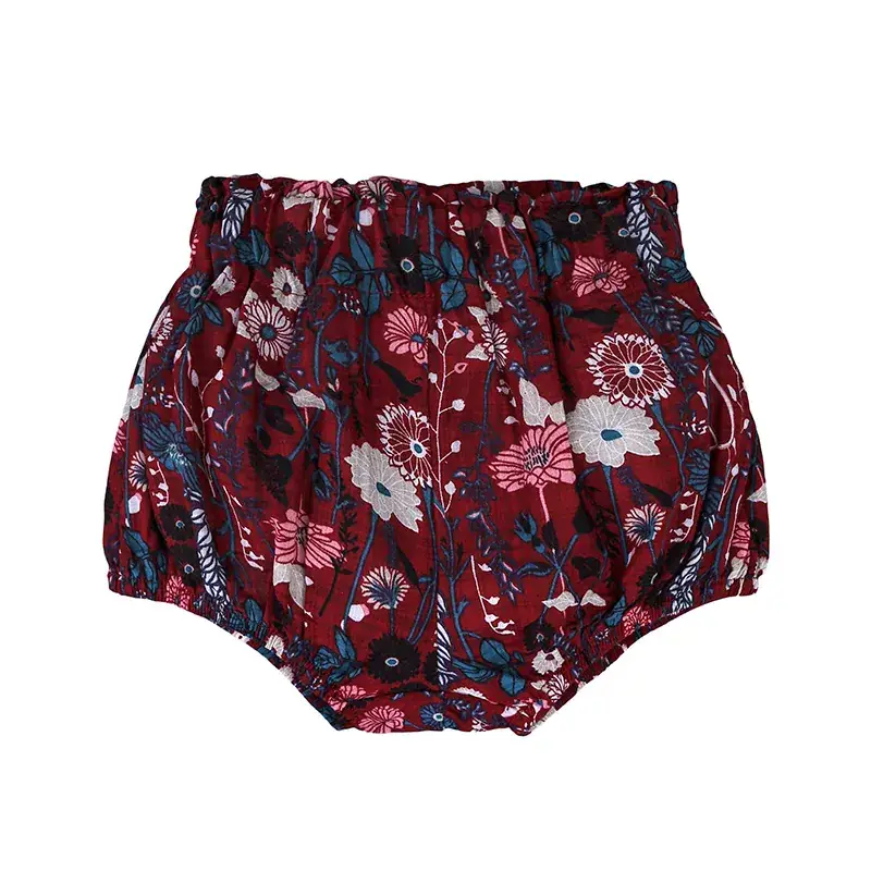 2025 Summer Girls' Black Checkered Shorts