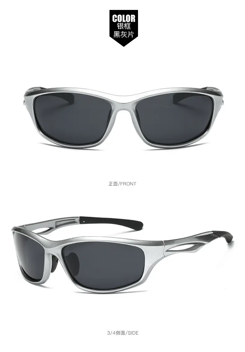 Men's Black Polarized Sunglasses Outdoor Sports Night Vision — feature 12