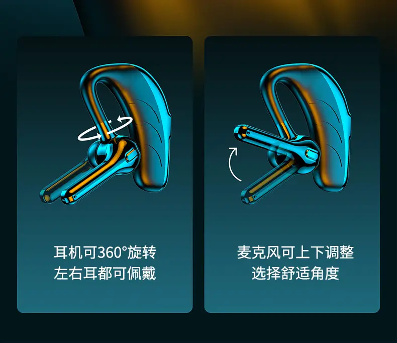 X13 Wireless Bluetooth Headset with LED Display & Dual Microphones — feature 5