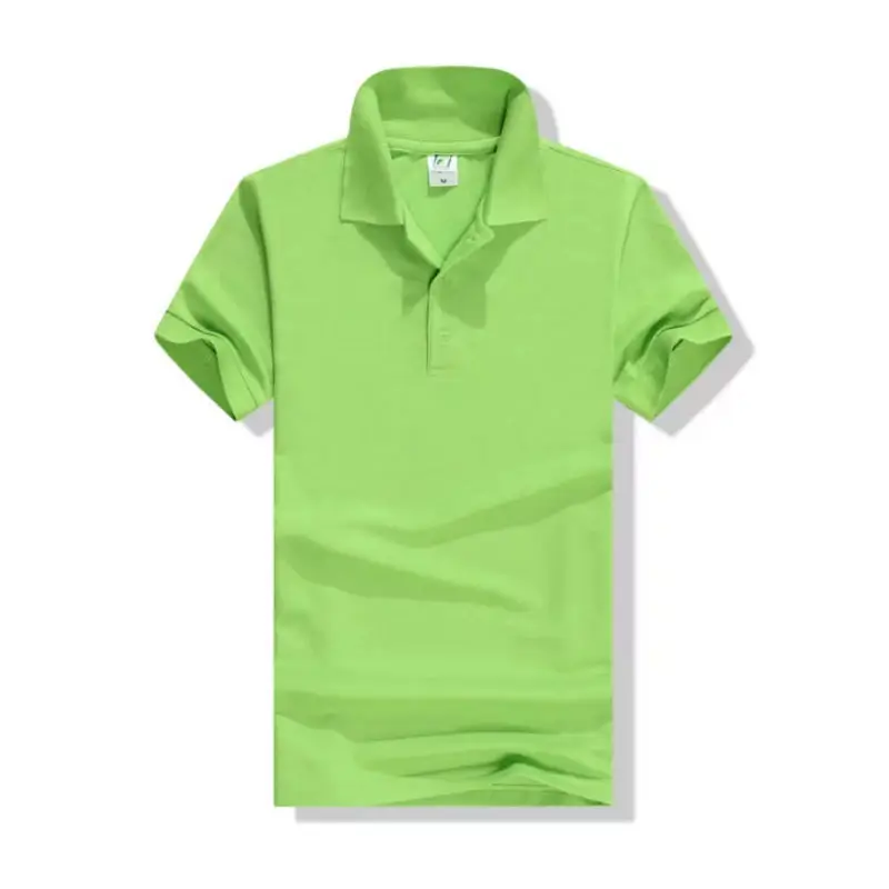 Blue 230g Polo Shirt with Custom Logo Print - Image 10