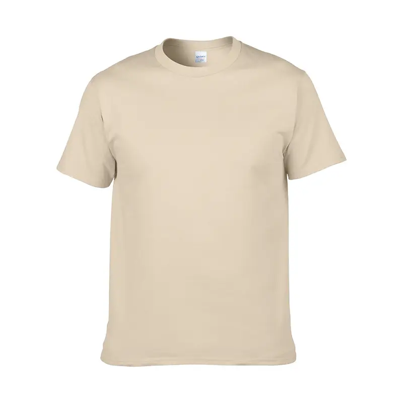 Gildan 210g Thickened Grey T-Shirt - Image 20