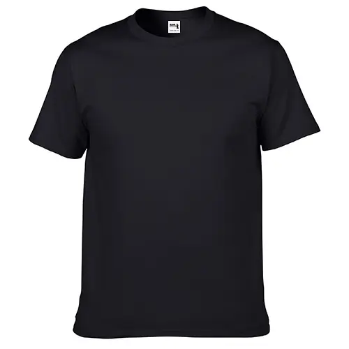 Gildan 210g Thickened Grey T-Shirt - Image 3