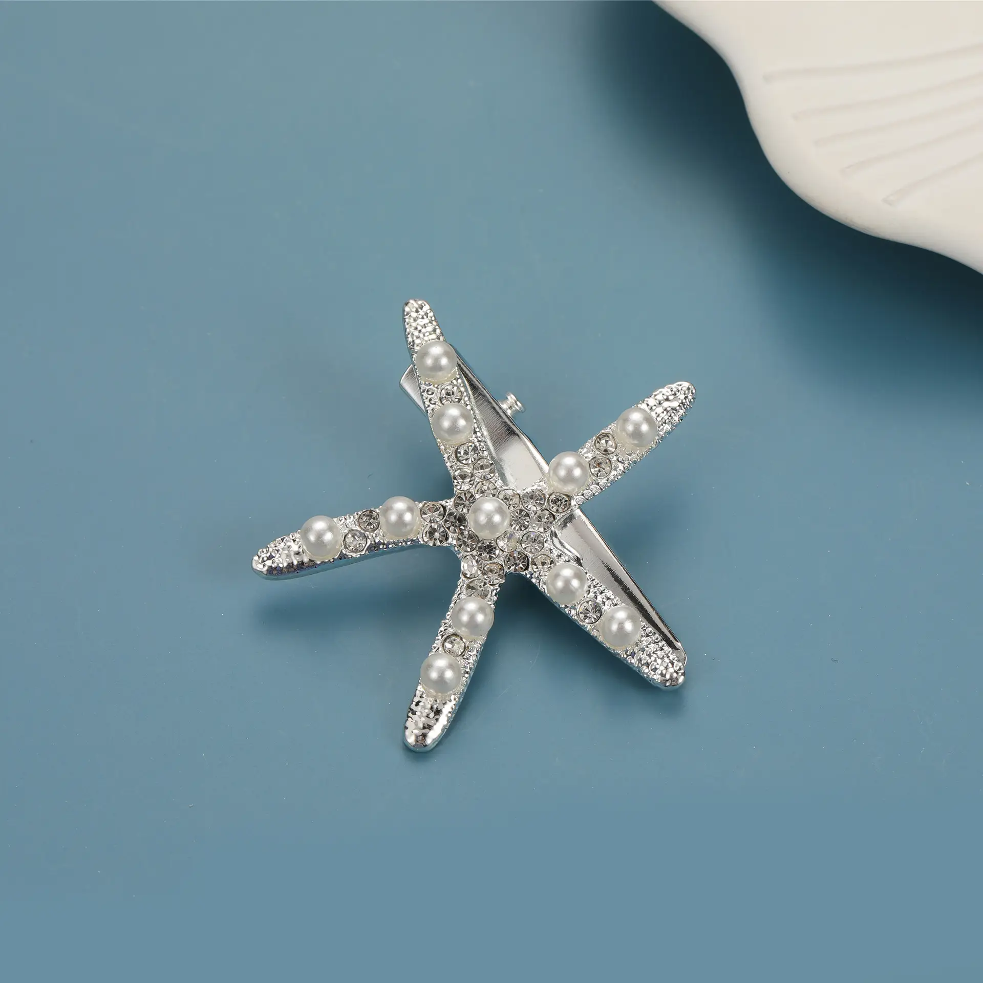 Starfish Diamond Hairpin for Korean Bride 2020 Wedding - Image 2