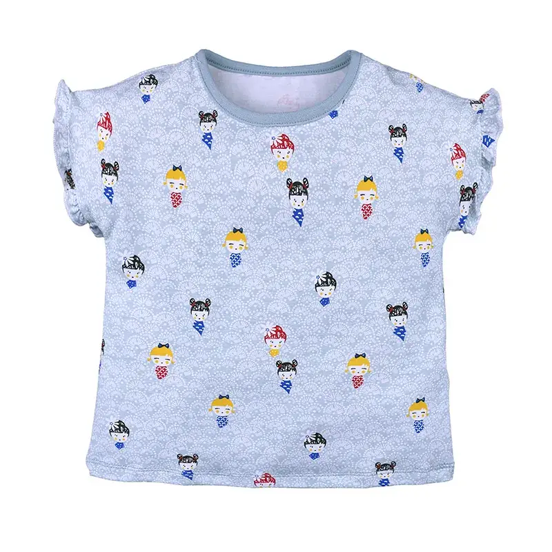 Summer Boys T-shirt Cotton Kids Dinosaur Print