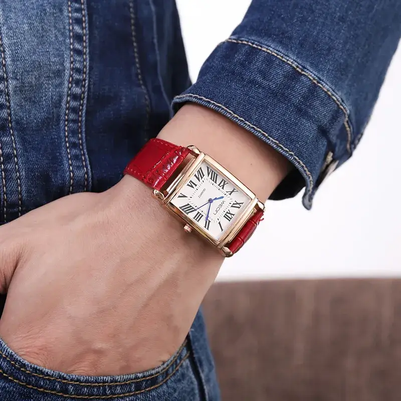 Square Watch for Women Diamond Belt Quartz Wholesale - Image 7