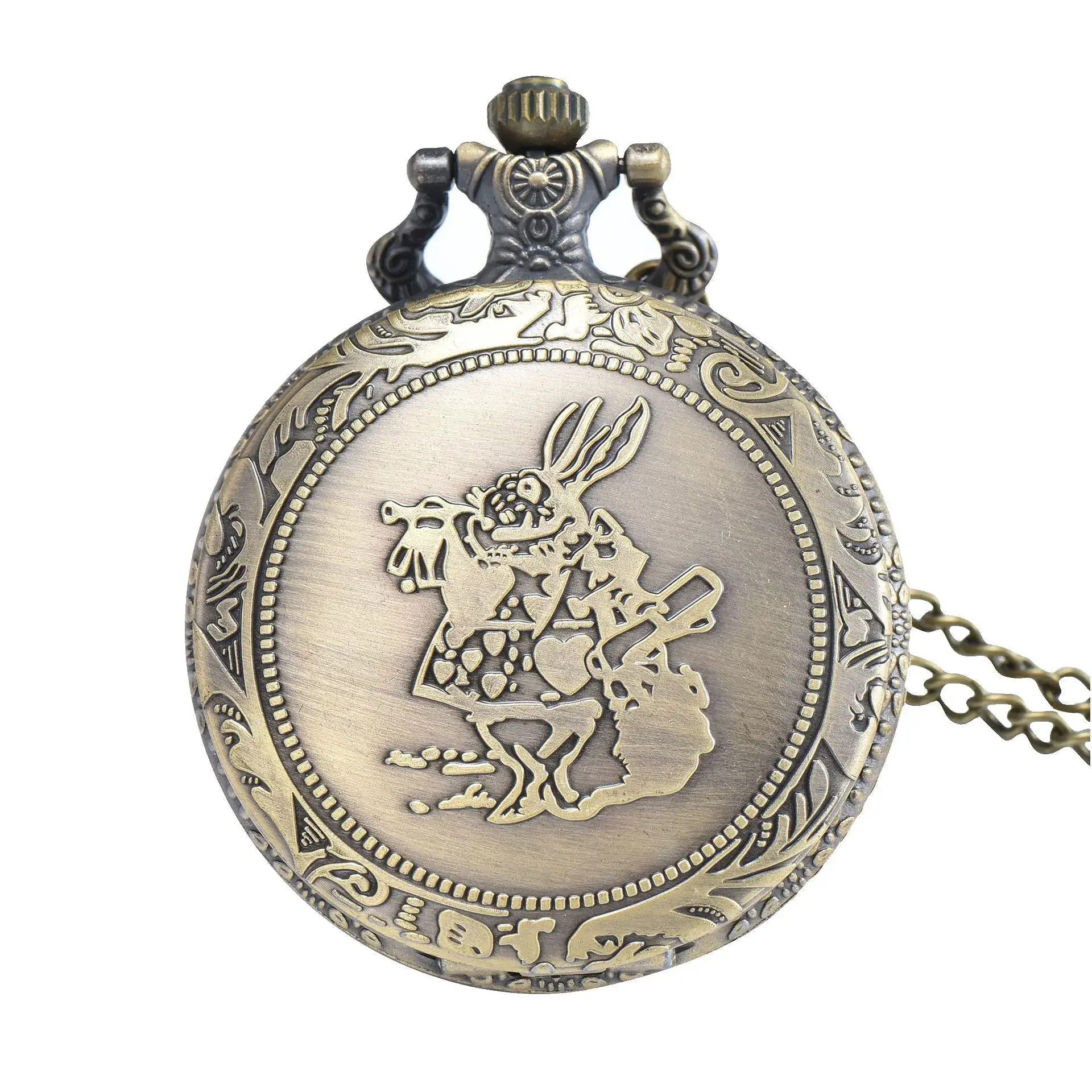 Vintage Alice in Wonderland Pocket Watch Watch for Women