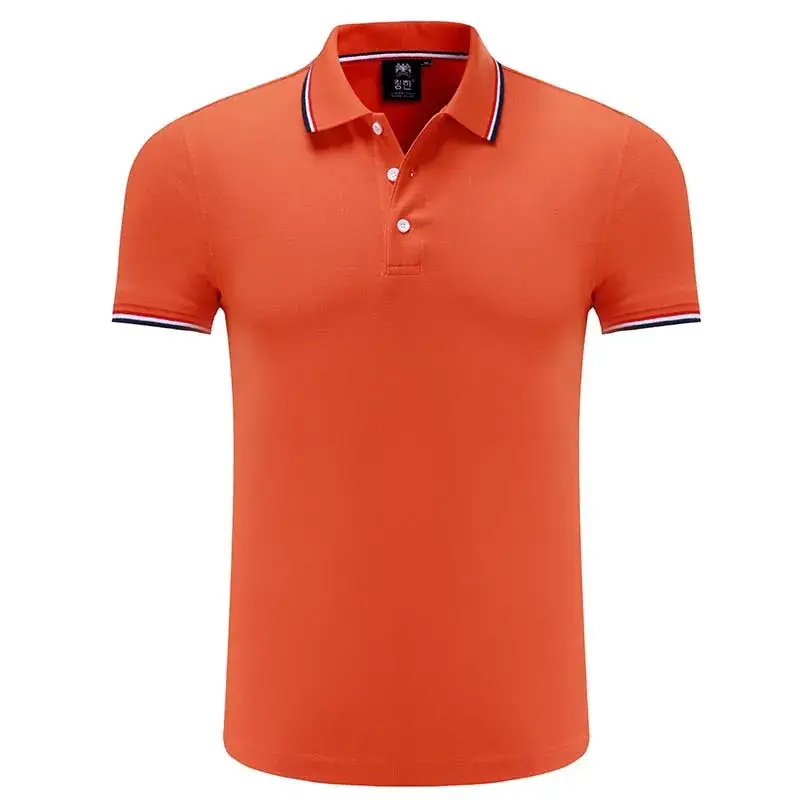 Men Blue Ceramic Cotton Polo Shirt with Logo Print - Image 7