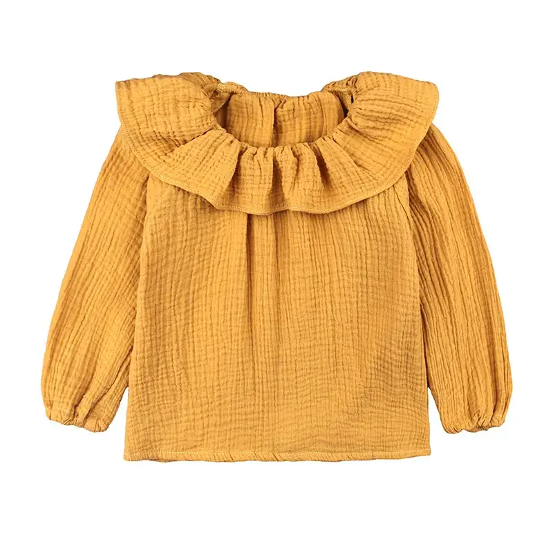 Girls Polka Dot Top with Collar Dropshipping Baby Doll - Image 5
