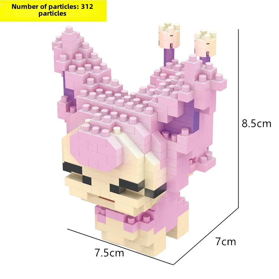 Baiyu 8093A Diamond Small Particle Building Blocks Toy Educational Assembly Elf Toy Wholesale and Dropshipping - Image 21