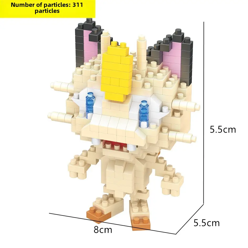 Baiyu 8093A Diamond Small Particle Building Blocks Toy Educational Assembly Elf Toy Wholesale and Dropshipping - Image 8