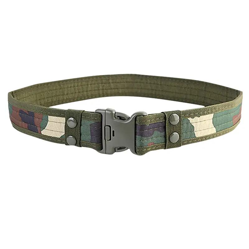 5cm Wide Edge Camouflage Tactical Belt for Men - Image 5