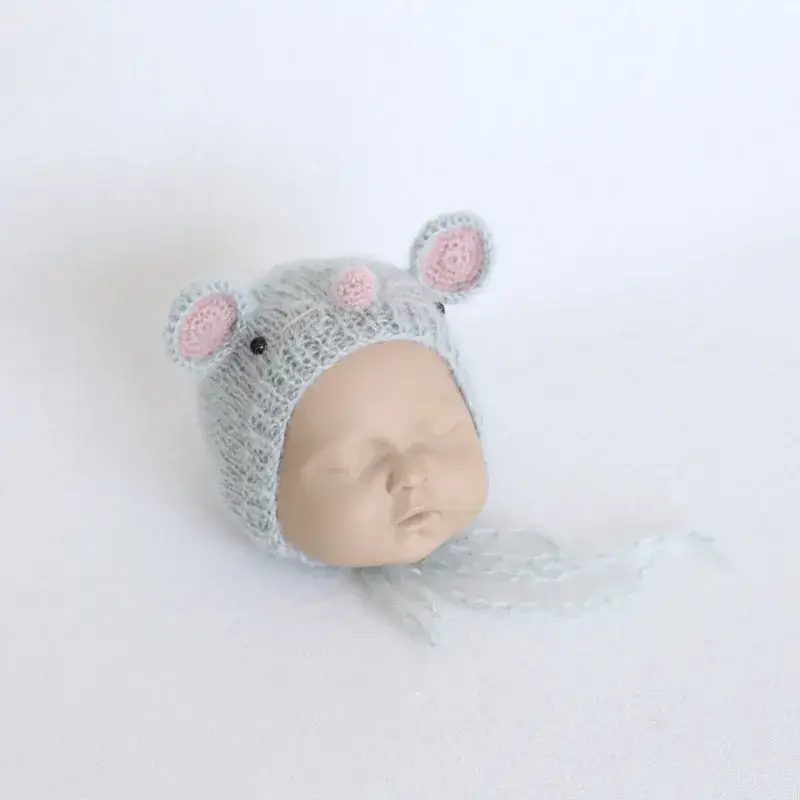 Fox Hat Photography Props for Baby Studio - Image 6