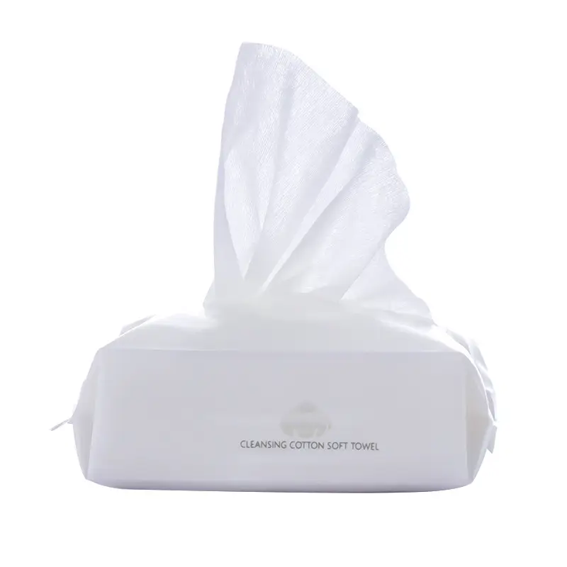 White Disposable Makeup Remover Towel - Image 4