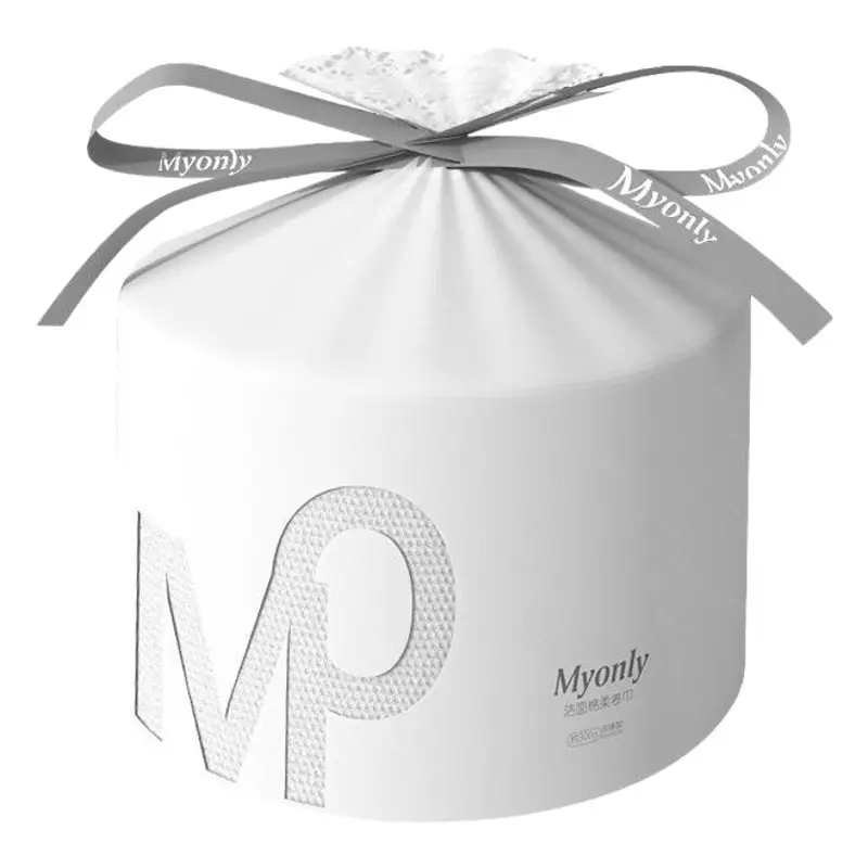 White Disposable Makeup Remover Towel