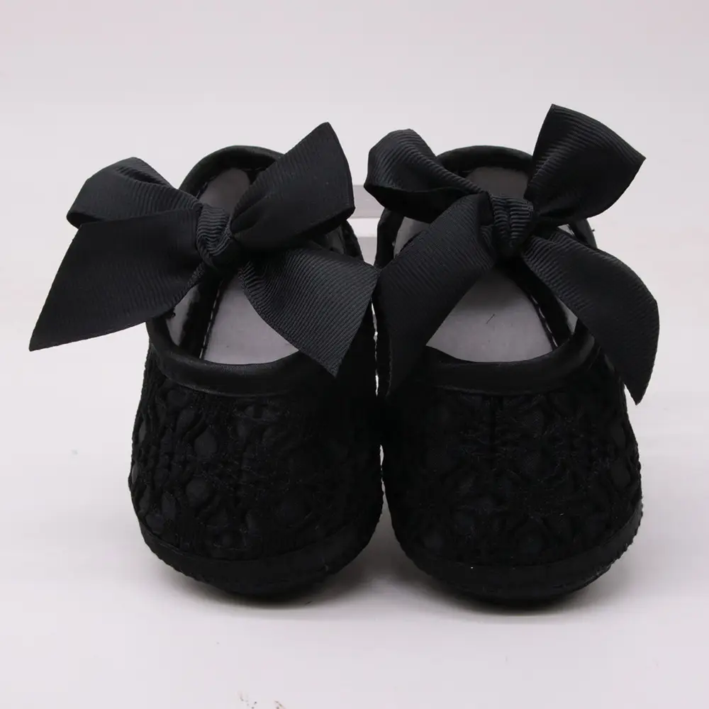 Purple Lace Baby Shoes for Girls 3-6 Years
