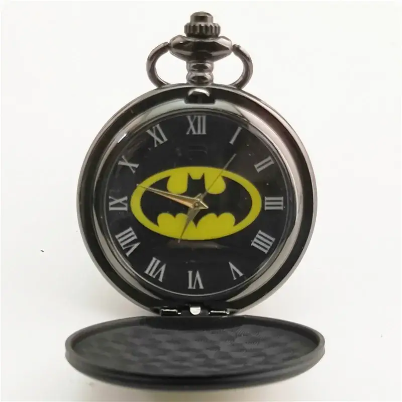Batman Pocket Watch with Hanging Chain for Men Women — feature 8