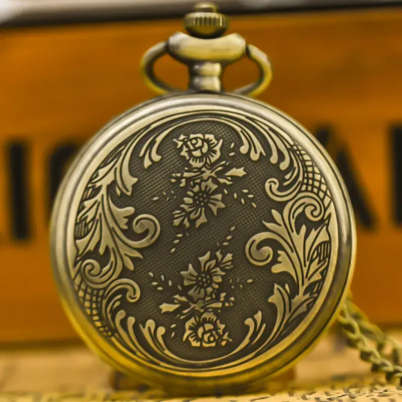 Retro Quartz Pocket Watch Men Women Accessories Wholesale - Image 8