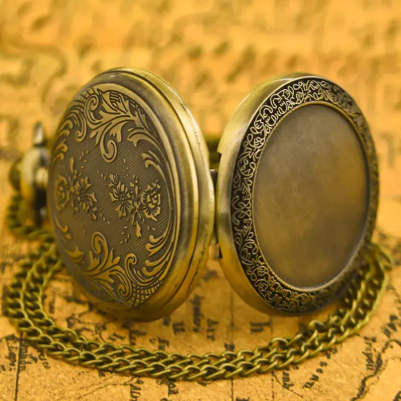 Retro Quartz Pocket Watch Men Women Accessories Wholesale — feature 6