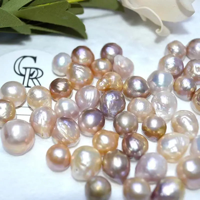 Baroque Natural Freshwater Pearl Mixed Color Edison Baroque Personality Fashion Edison Pearl