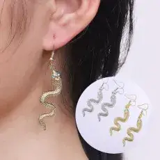 Korean Cat's Eye Flower Earrings Wholesale 5 Petal — feature 11