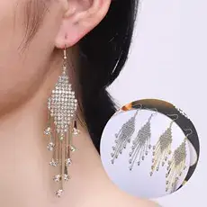 Korean Cat's Eye Flower Earrings Wholesale 5 Petal — feature 13