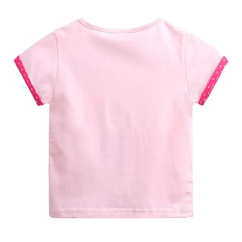 Blue Elephant Print Kids T-Shirt Cotton Round Neck Short Sleeve - Image 11