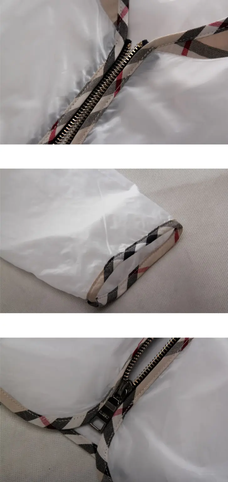 Men's White Printed Jacket with Embroidered Details — feature 4