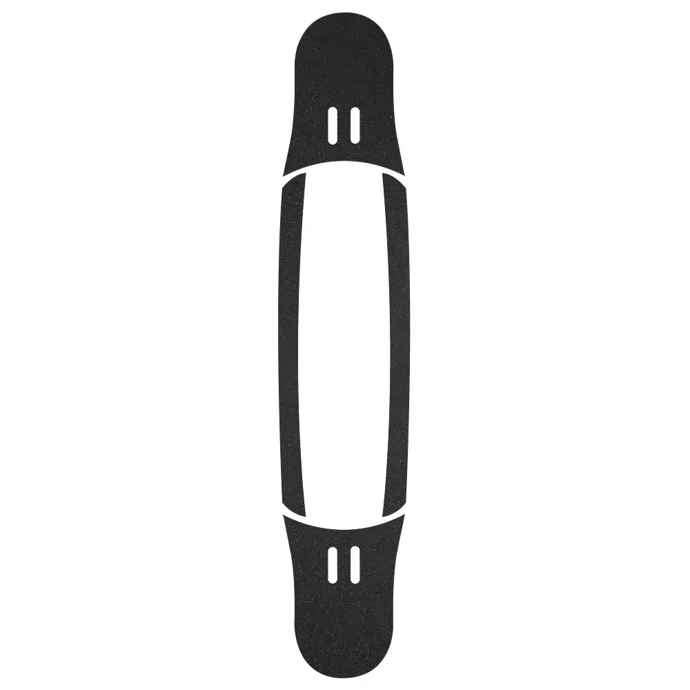 Four-wheel skateboard long board sandpaper dance board hollow frosted stickers fine sand DIY electric scooter sandpaper stickers - Image 24