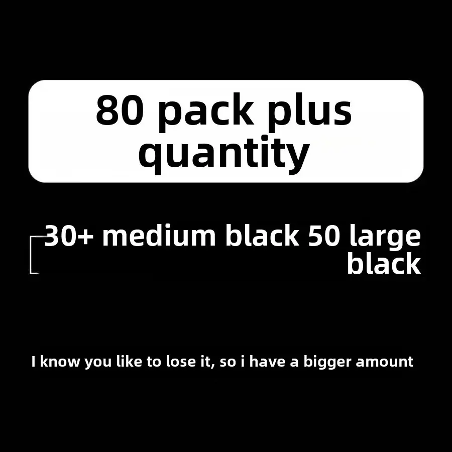 Black Elastic Hair Rope 2 Yuan Store