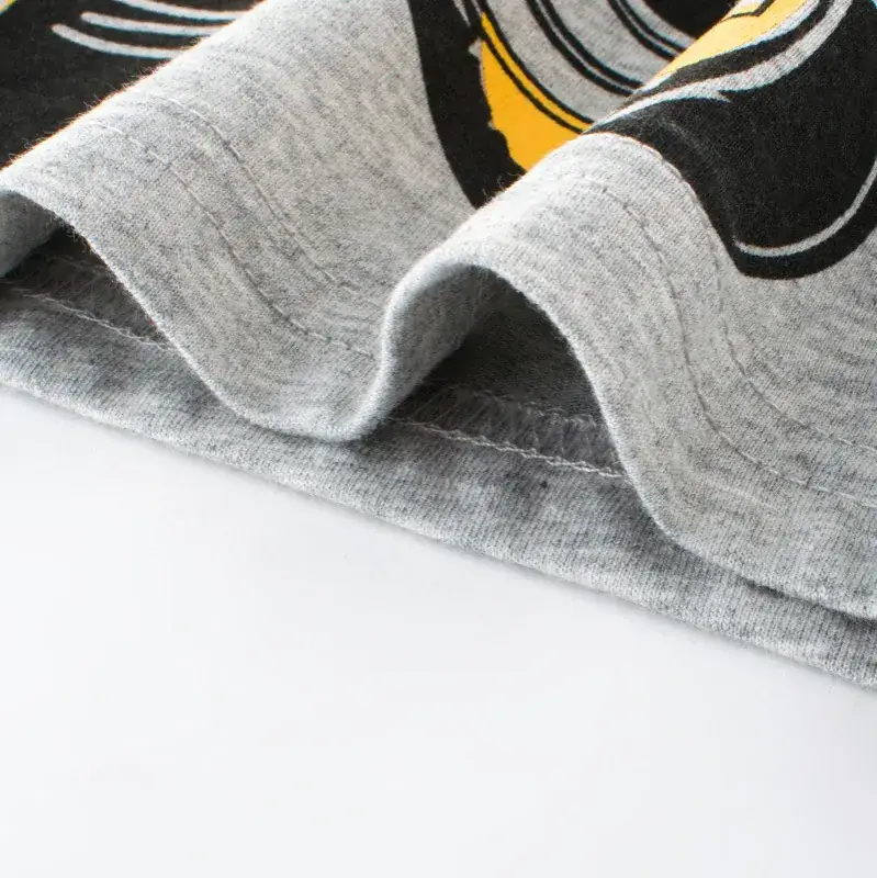 Kids One Piece Crane T-Shirt Grey Short Sleeve - Image 2