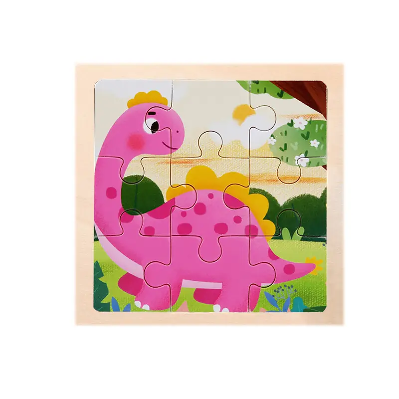 3 Piece Pink Jellyfish Puzzle for Kids 1-2 Years - Image 27